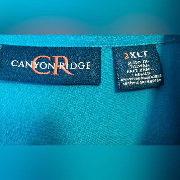 VTG Canyon Ridge Men’s Top XXLT - Picture 4 of 5